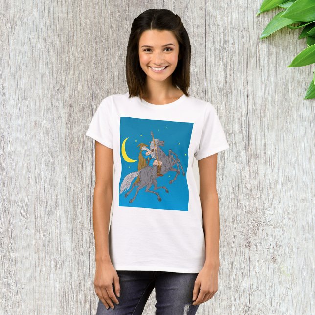 T-shirt Odin Riding Sleipnir Norse Mythologie Vive Dieu (Créateur téléchargé)