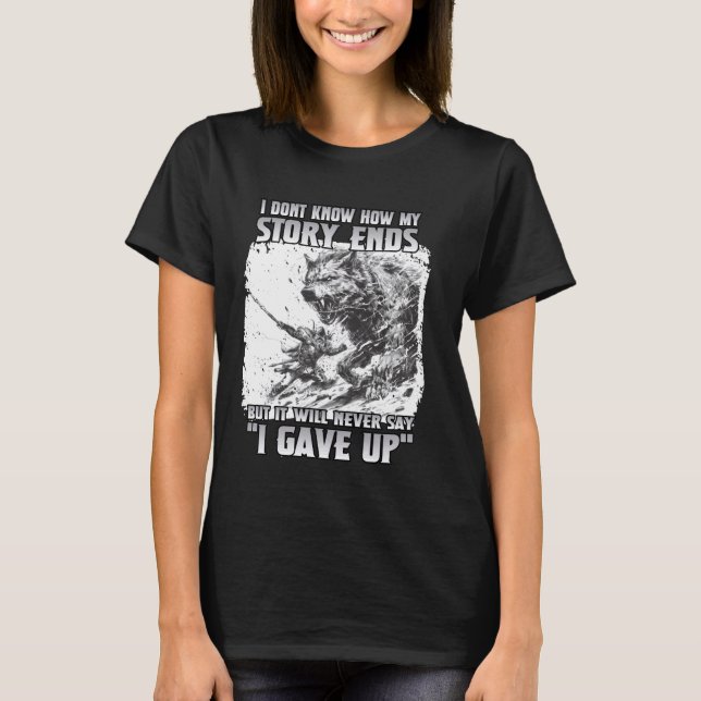 T-shirt Odin's Ragnarök T Motif du feu mondial Viking T Fe (Devant)