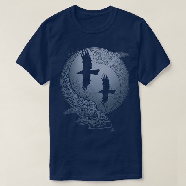 T-SHIRT ODINS RAVENS (Design devant)