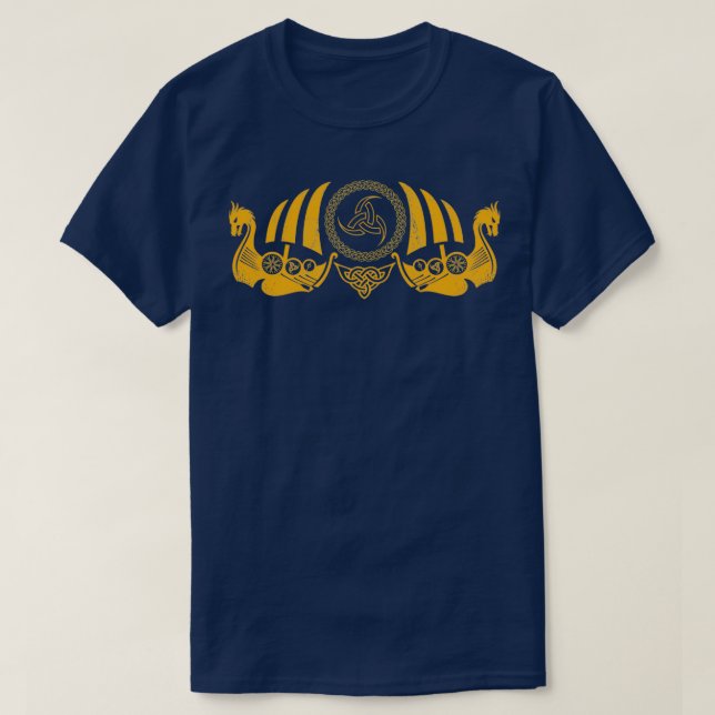 T-shirt Odinx27s corne viking norse mythologie 2 (Design devant)