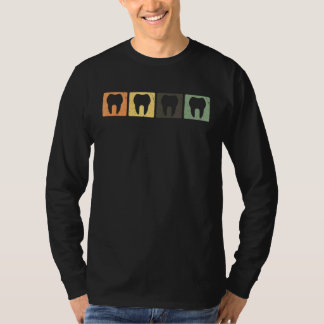 T-shirt Odontologie Rétro Vintage I Dentiste Hygiéniste De