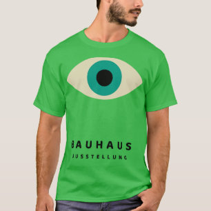 T-shirt Oeil Bauhaus en Turquoise