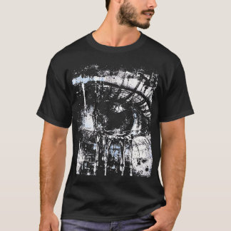 T-shirt ŒIL BLEU CRASSEUX — Œil Graphique Photographique D