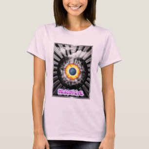 T-shirt "Oeil de dragon mystique avec cadre"