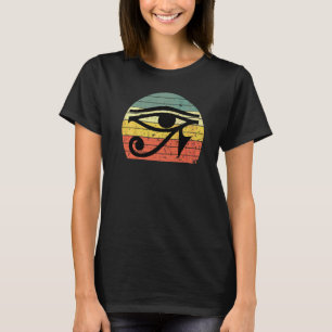 T-shirt Oeil De Horus Vintage Oeil Rétro De Horus Ancien E