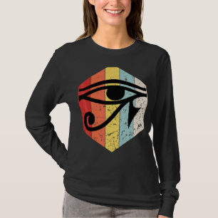 T-shirt Oeil De Horus Vintage Oeil Rétro De Horus Ancien E