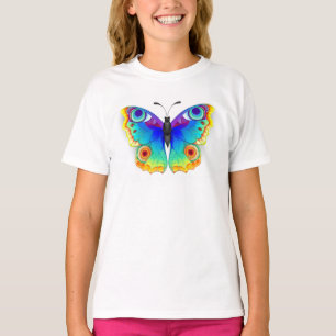 T-shirt Oeil de paon arc-en-ciel