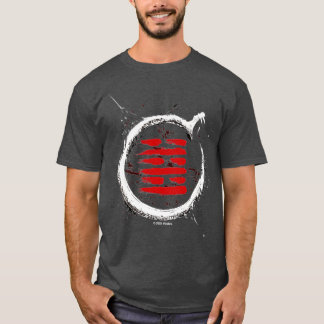 T-shirt Oeil de serpent levant pochette solaire