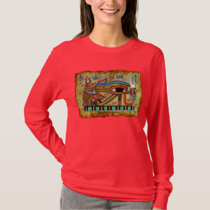 T-shirt Oeil égyptien de chemise antique de concepteur
