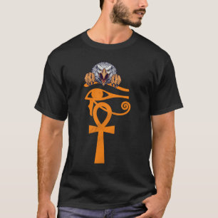 T-shirt Oeil Égyptien De Horus Ankh Egypte Archéologue Ea
