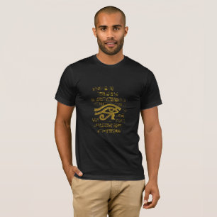 T-shirt Oeil égyptien de lazulite de Horus - de Wadjet