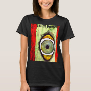 T-shirt Oeil graphique Abstrait