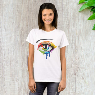 T-shirt Oeil peint