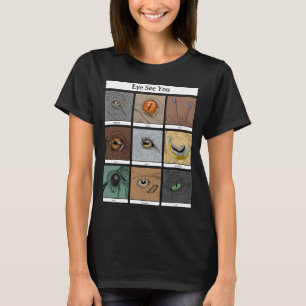 T-shirt Oeil Vous Voir Animal Pun, Oeil animal