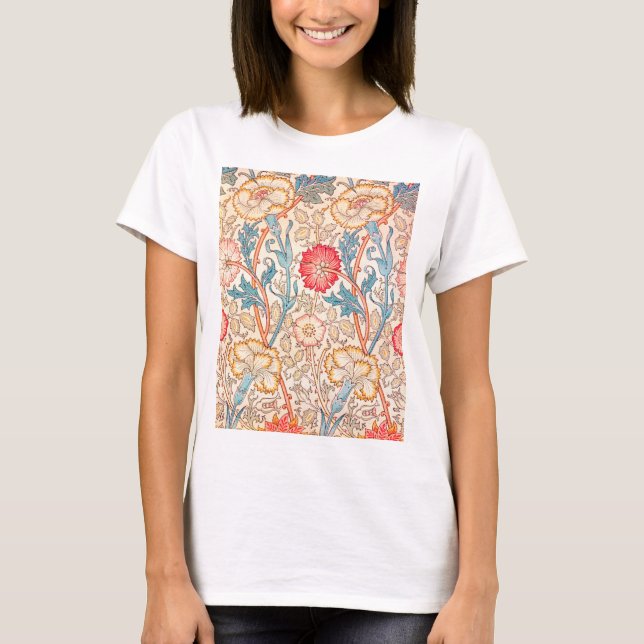 T-shirt Œillet, William Morris (Devant)