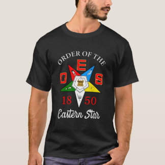 T-shirt Oes 1850 Order Of The Eastern Star Oes Mother'S Da