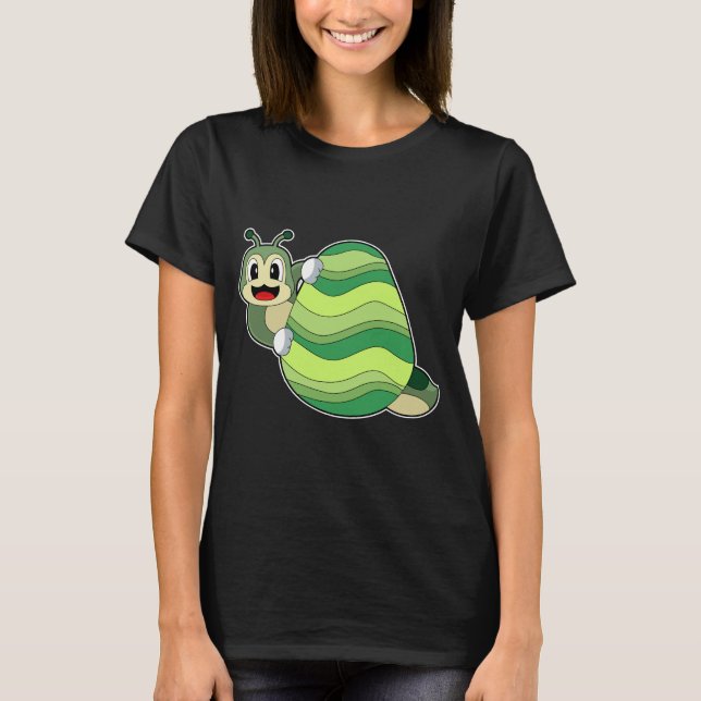 T-shirt OEuf de Pâques Caterpillar (Devant)