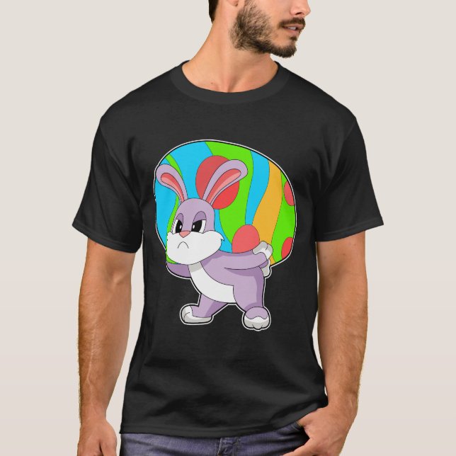 T-shirt OEuf de Pâques de Lapin (Devant)