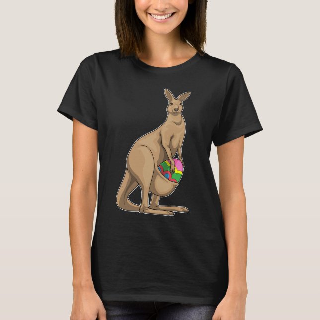T-shirt OEuf de Pâques Kangaroo (Devant)