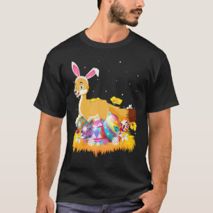 T-shirt Oeuf de Pâques mignonne Fennec Fox dimanche de Pâq