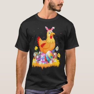 T-shirt Œuf de Pâques  Poulet Mignon Oiseau Dimanche de Pâ