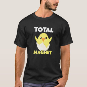 T-shirt Œuf de Pâques Total Magnet Blagues de Poule Joyeus