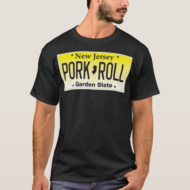 T-shirt OEuf De Rouleau De Porc Et Fromage New Jersey Lice (Devant)