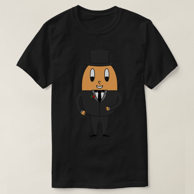 T-shirt Œuf du marié 10 (Design devant)