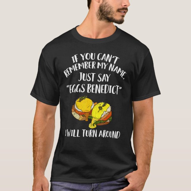 T-shirt Oeufs Benedict Vêtements Conception des oeufs (Devant)