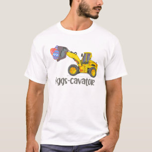 T-shirt Oeufs Cavateur Jour de Pâques Chasse Aux Oeufs Pou