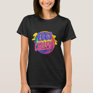 T-shirt Oeufs Cave Dinosaure de Pâques Bunny Sarcastique H