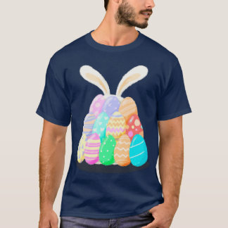 T-shirt Oeufs de lapin de Pâques
