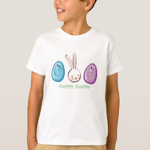 T-shirt Oeufs de Pâques Chemises de Pâques pour enfants