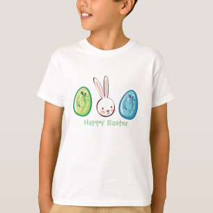 T-shirt Oeufs de Pâques Chemises de Pâques pour enfants