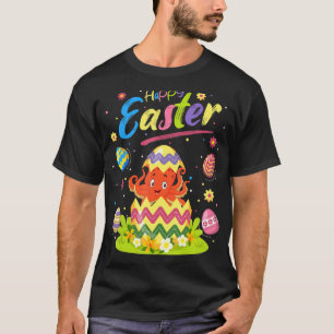 T-shirt Oeufs de Pâques de Pâques de Poulet de Pâques Joye