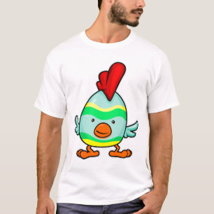 T-shirt OEufs de poussin rayés