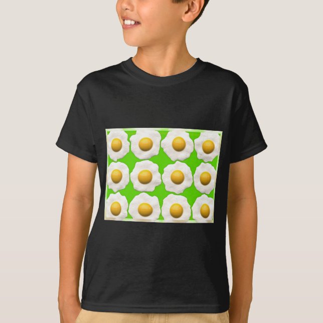 T-shirt oeufs verts (Devant)