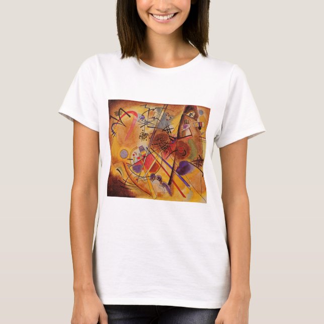 T-shirt Oeuvre Abstraite de Kandinsky (Devant)