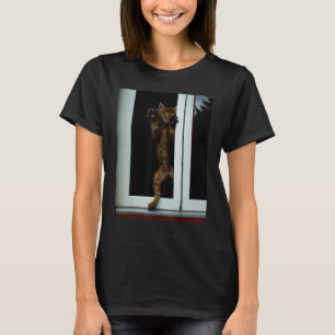 T-shirt OEuvre d'art de chat Freaky mème chaton