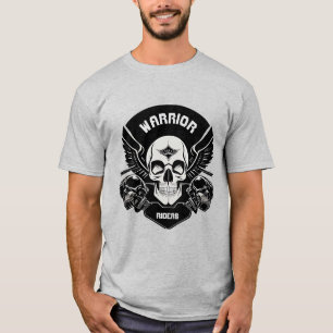 T-shirt Œuvre d'art de crâne ailé