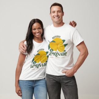 T-shirt Œuvre d'art de fruit de citron frais – Été de Citr