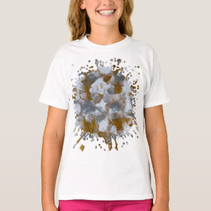 T-shirt  œuvre d'art faite main 