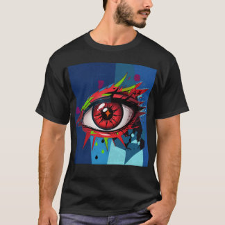 T-shirt oeuvre d'art visuel