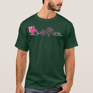 T-shirt Oeuvre de la tribu fée T hibiscus et fées