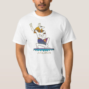 T-shirt Oeuvre de l'ancien Dieu égyptien ANUBIS