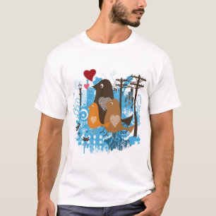 T-shirt Oeuvre d'Inséparables cool
