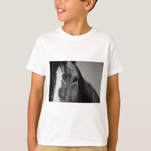 T-shirt OEuvre d'oeil noir blanc