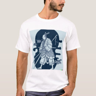 T-shirt Oeuvre originale japonaise Samurai Warrior