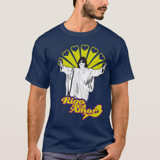 T-shirt of Bed roll “Rigo is Love "