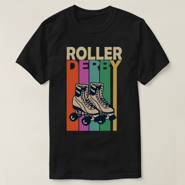 T-shirt of Roller Derby Skate (Design devant)